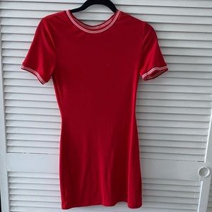 H&M fitted t-shirt dress